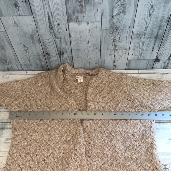 Coldwater Creek Wool Blend Open Front Cardigan 14 - Picture 5 of 10
